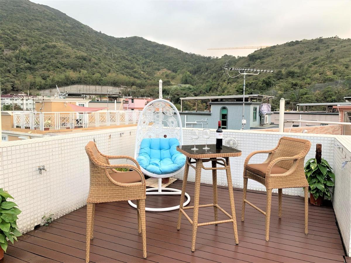 Mtr Tung Chung Near Airport Apartment, City Getaway, Pa Mei Village Tung Chung Hongkong Exteriör bild